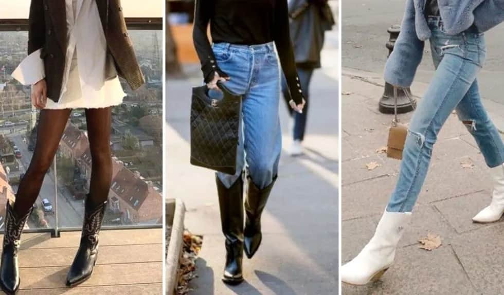 Stylizacje z białymi kowbojkami, które odmienią Twój look