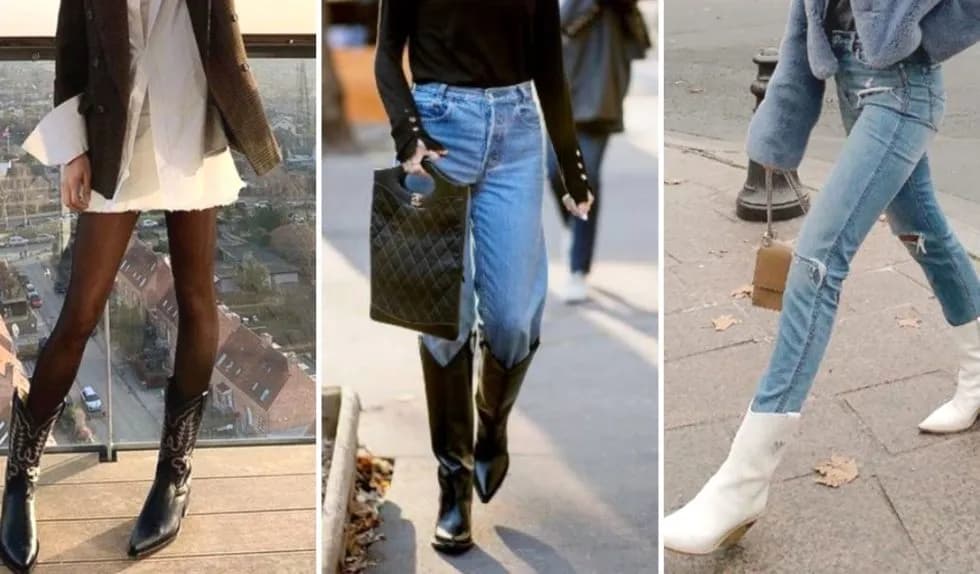 Stylizacje z białymi kowbojkami, które odmienią Twój look