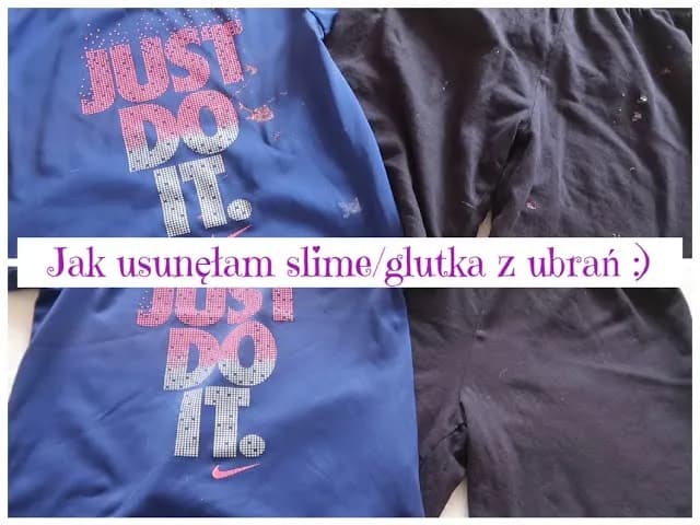 Jak skutecznie usunąć zaschnięty slime z ubrania bez uszkodzeń